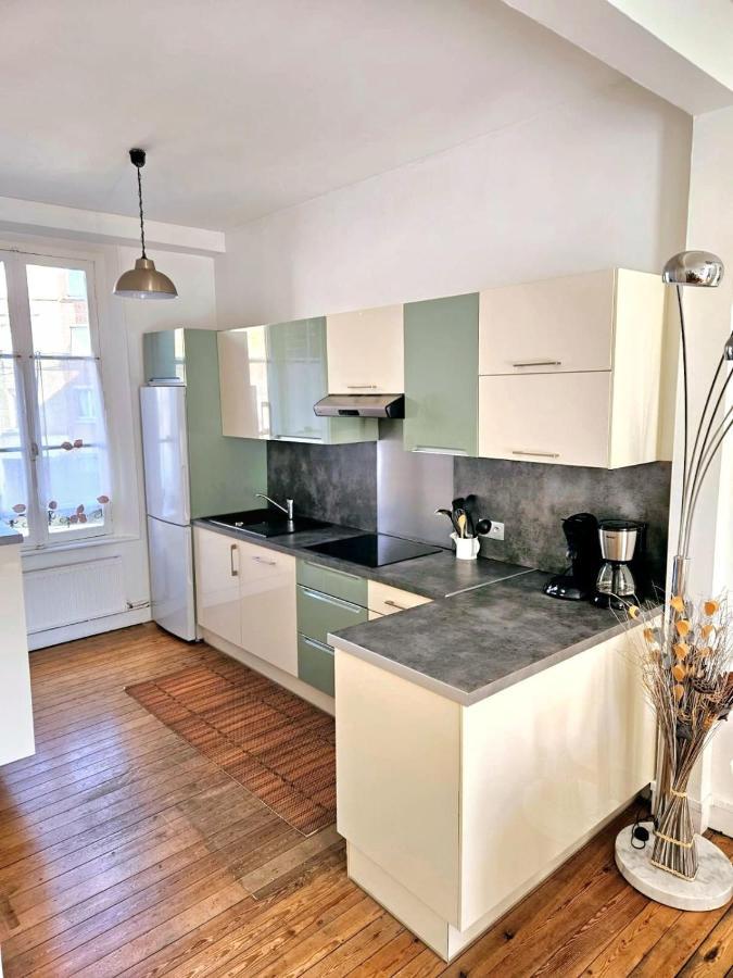 Appartement Douillet En Hyper Centre De Dieppe Esterno foto