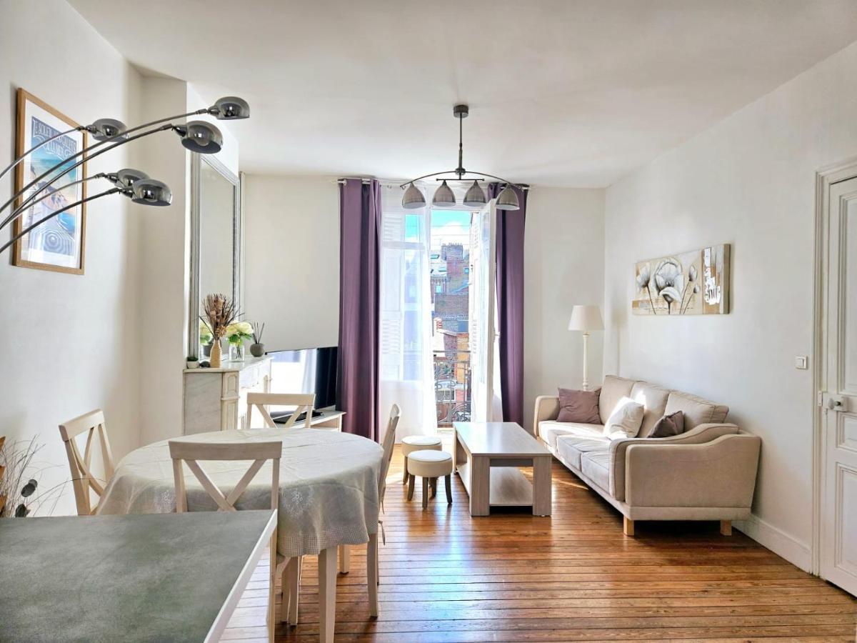 Appartement Douillet En Hyper Centre De Dieppe Esterno foto